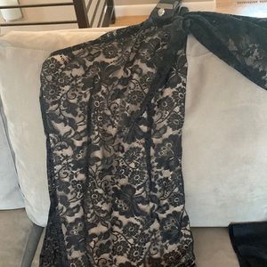 Chelsea and violet size small one shoulder dress.